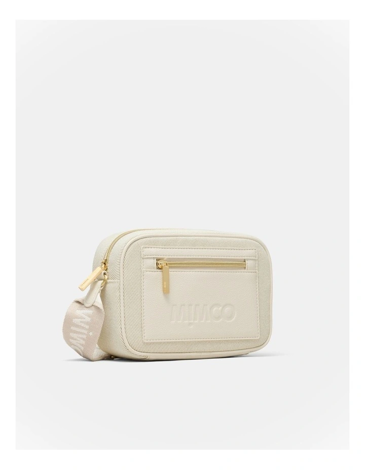 Patch Camera Bag Bags Non Leather  in Off White image 3