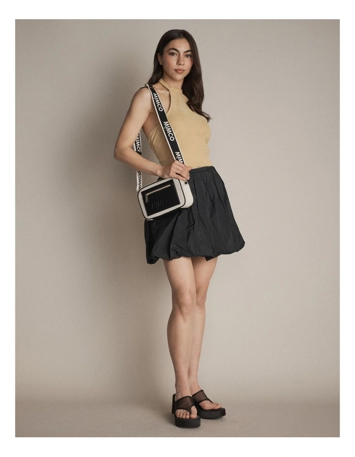 Patch Camera Bag Bags Non Leather  in Black Multi image 4