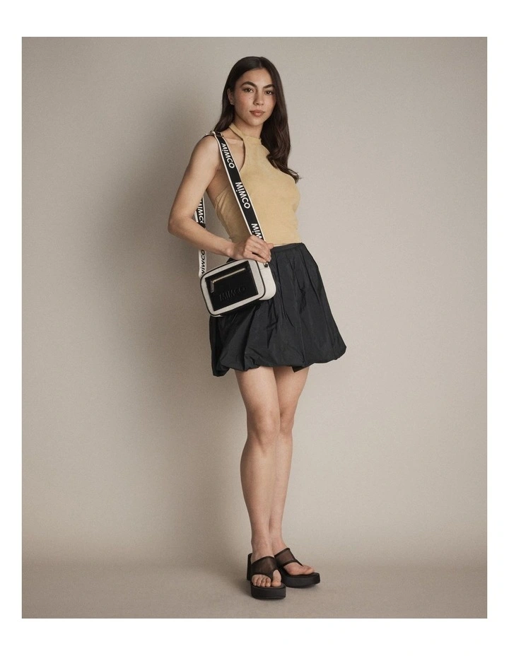 Patch Camera Bag Bags Non Leather in Black Multi image 4