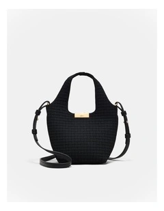 Amelie Mini Grab Crossbody Bag Bags Non Leather in Black