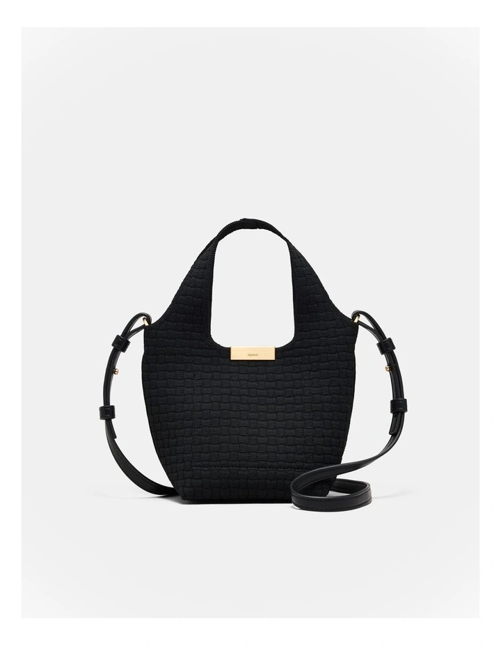 Amelie Mini Grab Crossbody Bag Bags Non Leather  in Black image 3