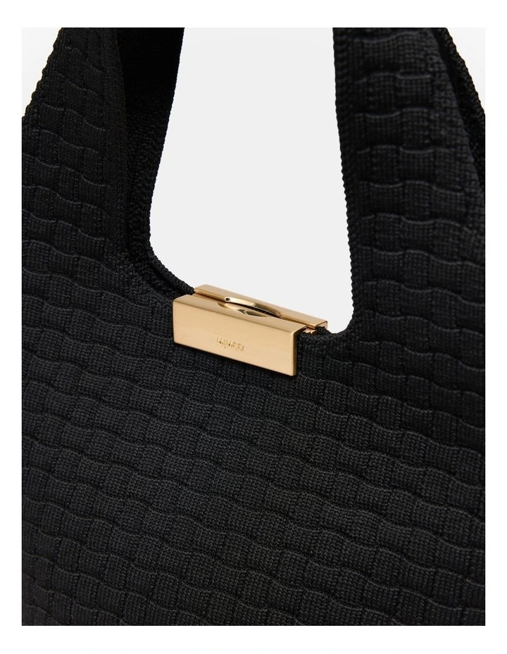 Amelie Mini Grab Crossbody Bag Bags Non Leather  in Black image 4