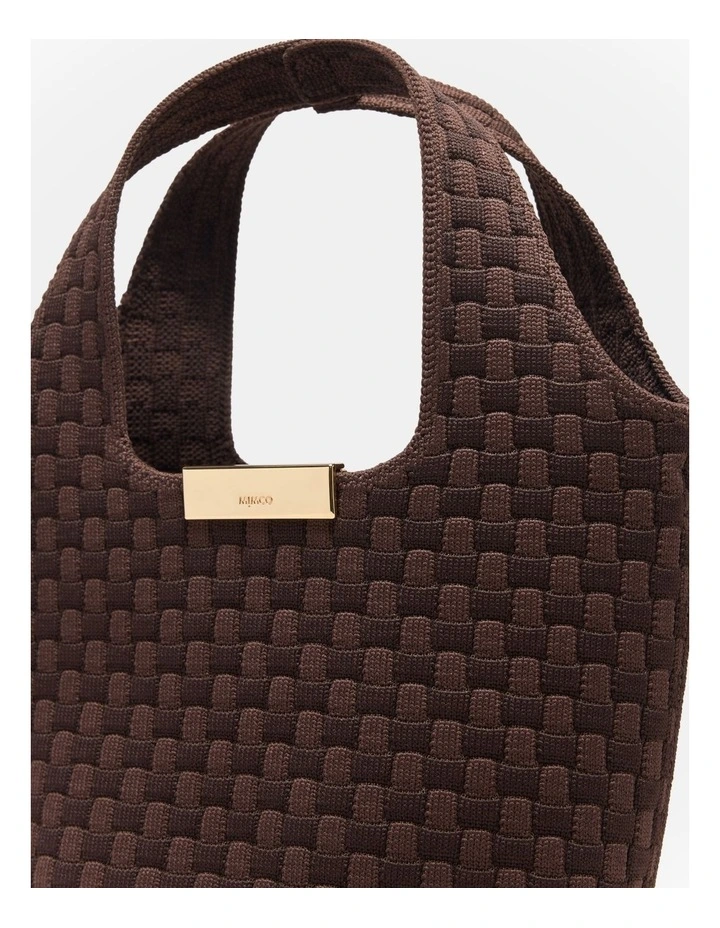 Amelie Mini Grab Crossbody Bag Bags Non Leather  in Chocolate image 4