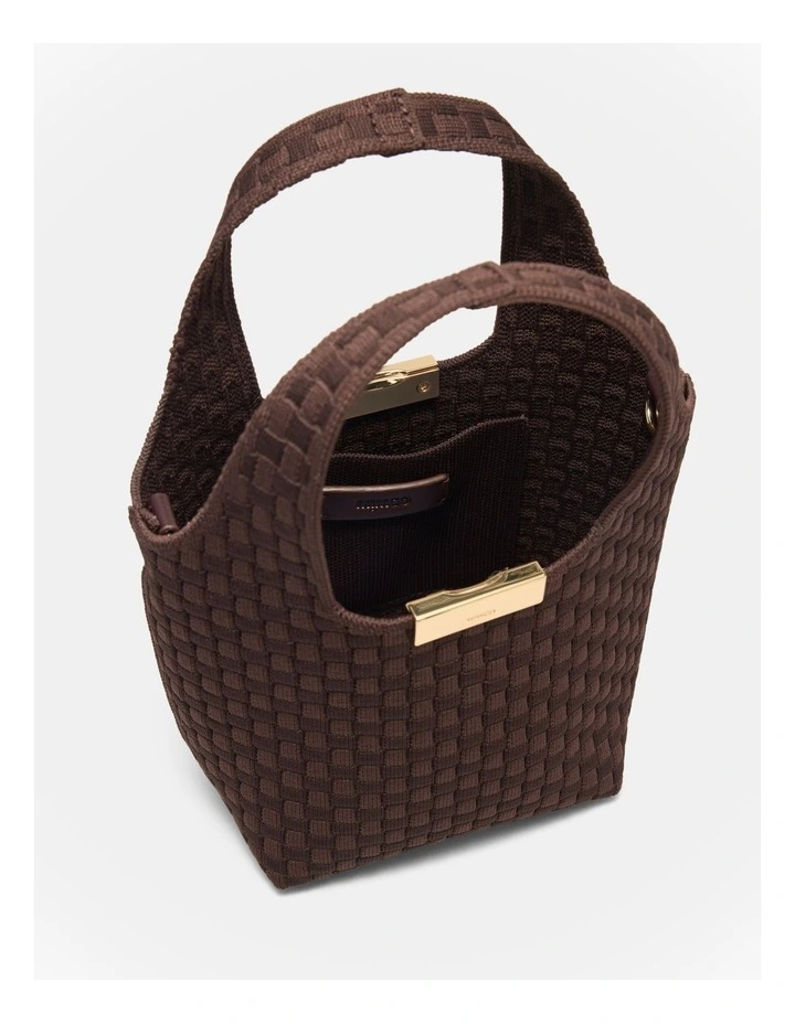 Amelie Mini Grab Crossbody Bag Bags Non Leather  in Chocolate image 5