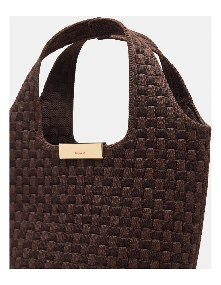 Amelie Mini Grab Crossbody Bag Bags Non Leather in Chocolate image 5