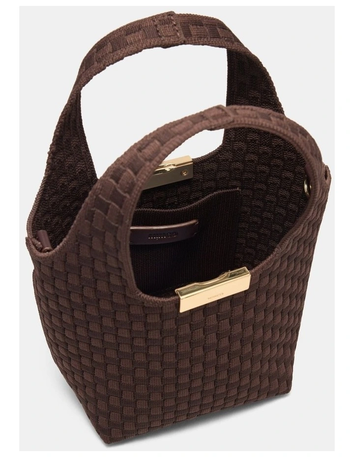 Amelie Mini Grab Crossbody Bag Bags Non Leather in Chocolate image 6