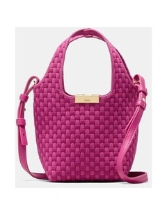 Amelie Mini Grab Crossbody Bag Bags Non Leather  in Fuchsia