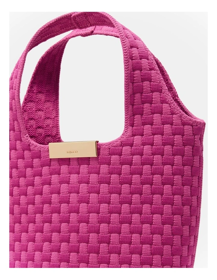 Amelie Mini Grab Crossbody Bag Bags Non Leather  in Fuchsia image 4