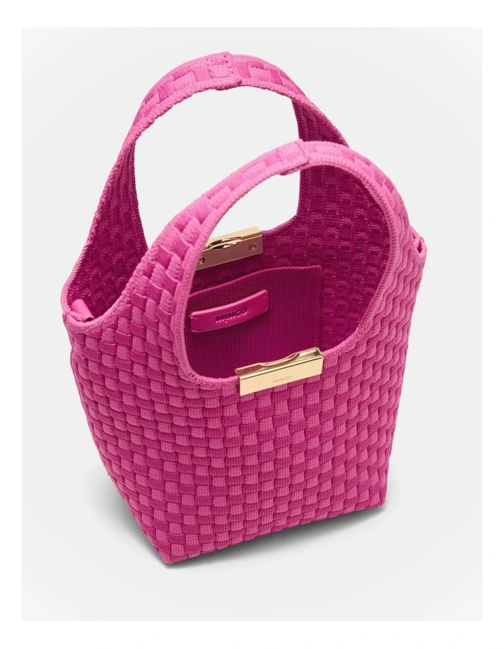 Amelie Mini Grab Crossbody Bag Bags Non Leather  in Fuchsia image 5