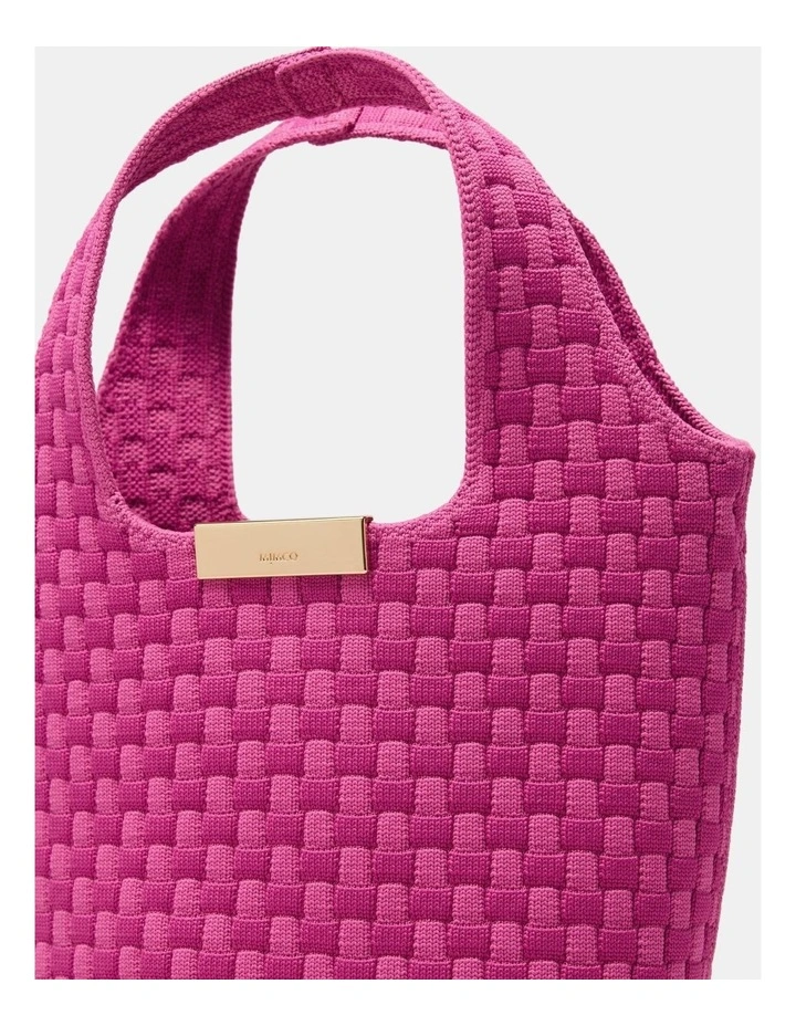 Amelie Mini Grab Crossbody Bag Bags Non Leather in Fuchsia image 6