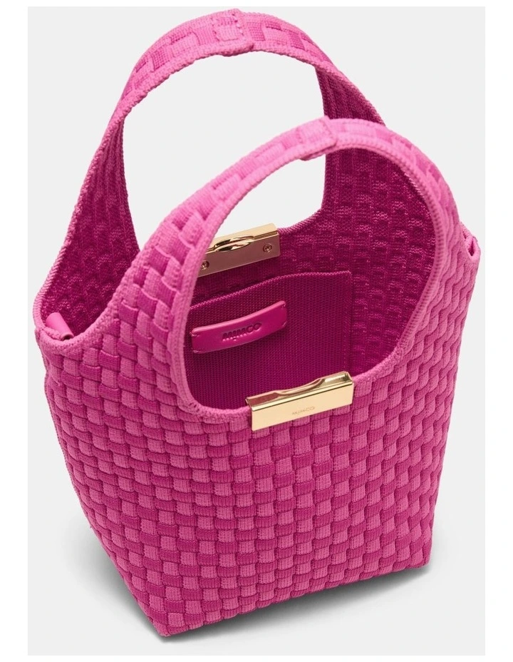 Amelie Mini Grab Crossbody Bag Bags Non Leather in Fuchsia image 7