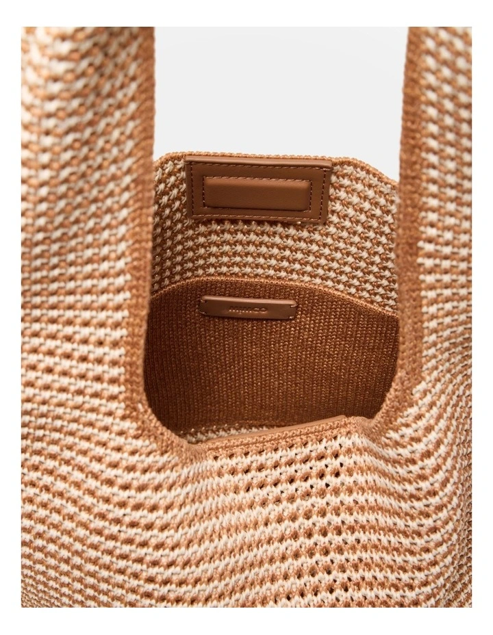 Sonny Textured Hobo Bag Bags Non Leather in Rust image 5