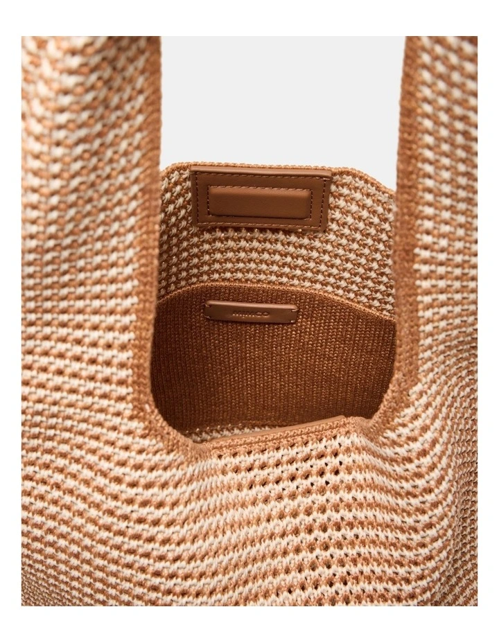 Sonny Textured Hobo Bag Bags Non Leather in Rust image 6