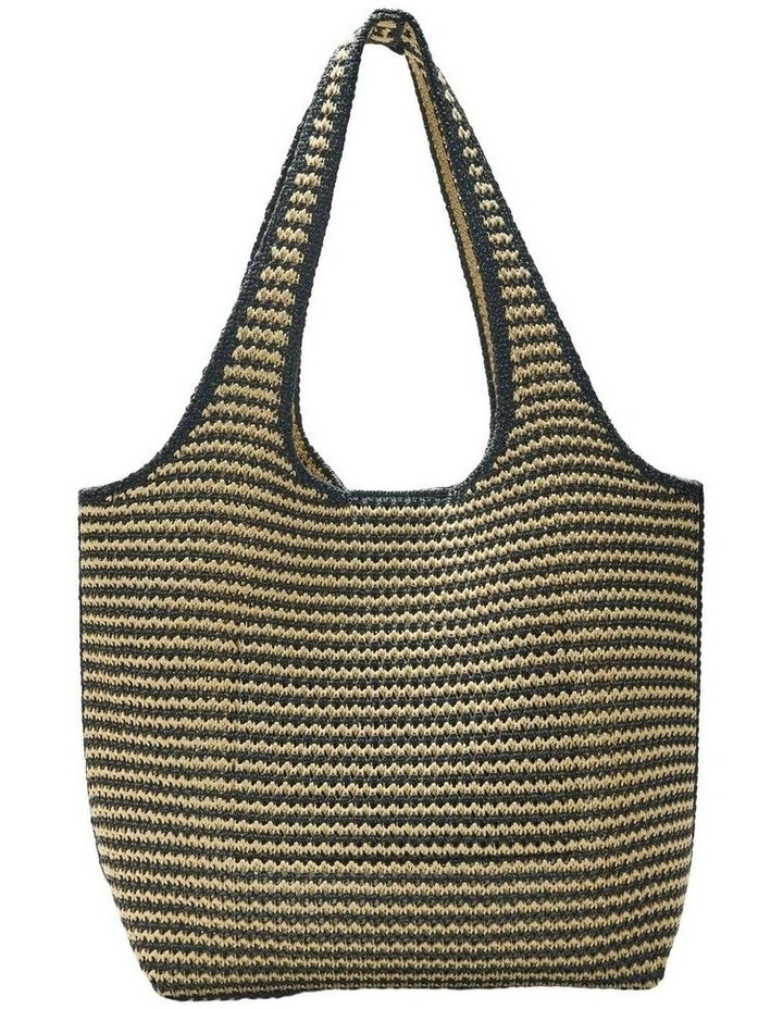 Brittany Mini Tote Bag Bags Non Leather in Black Natural image 5