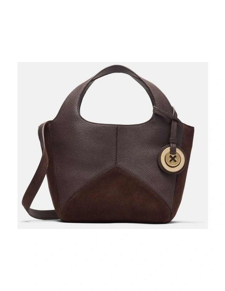 Calypso Mini Tote Bag Bags Leather in Chocolate image 1