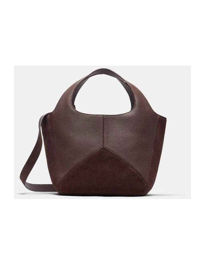 Calypso Mini Tote Bag Bags Leather in Chocolate image 4