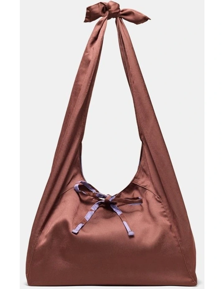 Lucy Scarf Hobo Bag Bags Non Leather in Lilac Multi image 6
