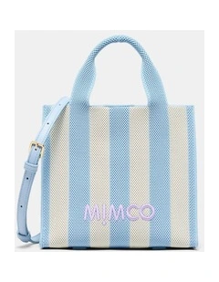 Blondie Small Crossbody Tote Bag Bags Non Leather in Light Blue Multi