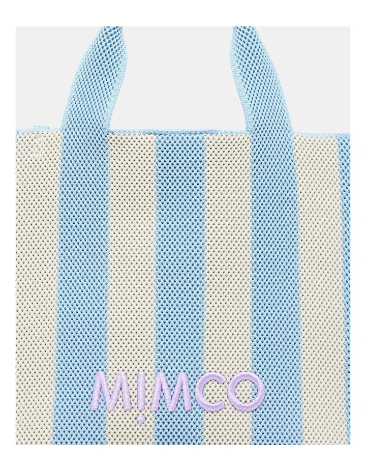Blondie Small Crossbody Tote Bag Bags Non Leather in Light Blue Multi image 5