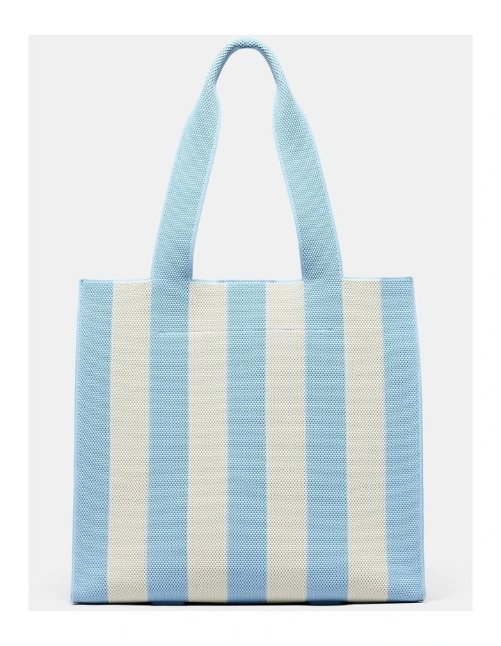 Blondie Large Boxy Tote Bag Bags Non Leather in Light Blue Multi image 5