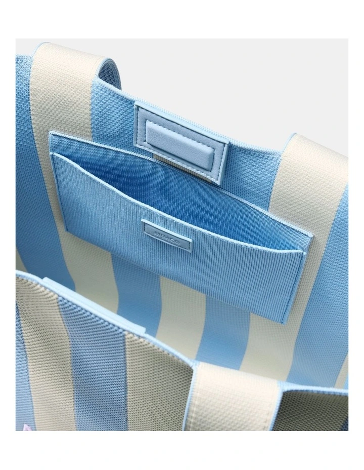 Blondie Large Boxy Tote Bag Bags Non Leather in Light Blue Multi image 7