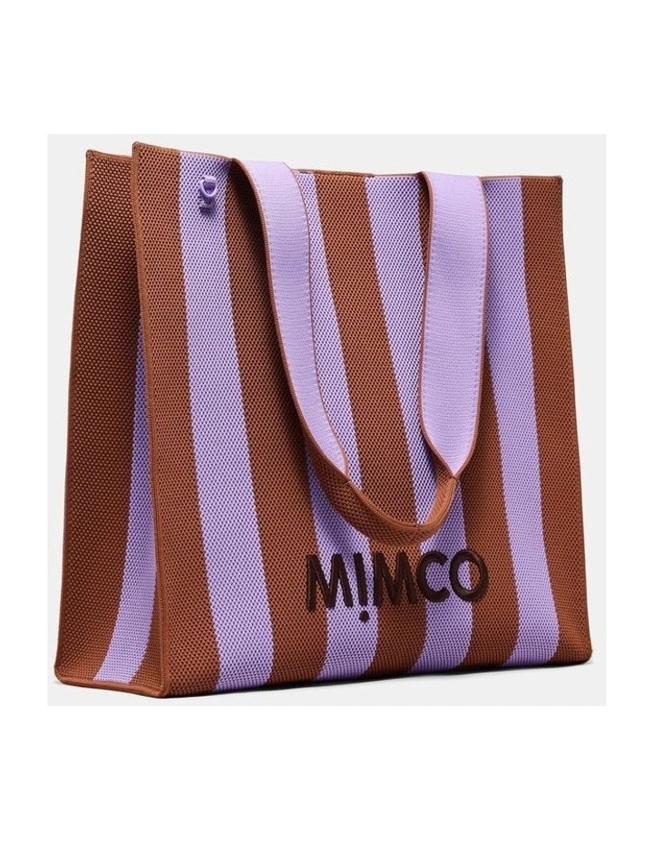 Blondie Large Boxy Tote Bag Bags Non Leather in Lilac Multi image 3