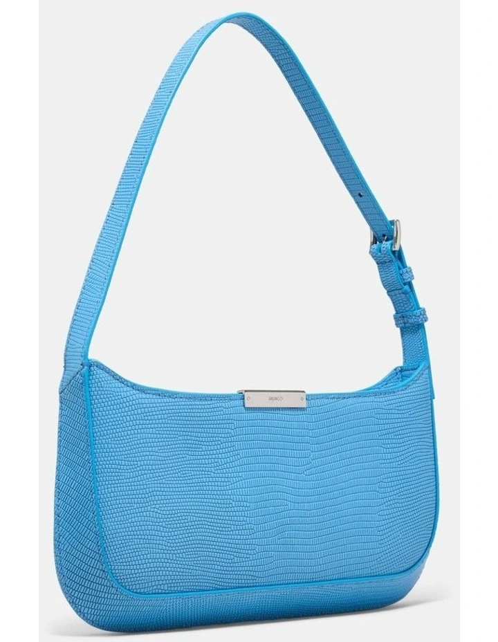 Cove Slim Shoulder Bag Bags Leather in Azure image 3