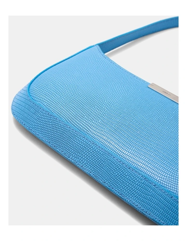 Cove Slim Shoulder Bag Bags Leather in Azure image 6
