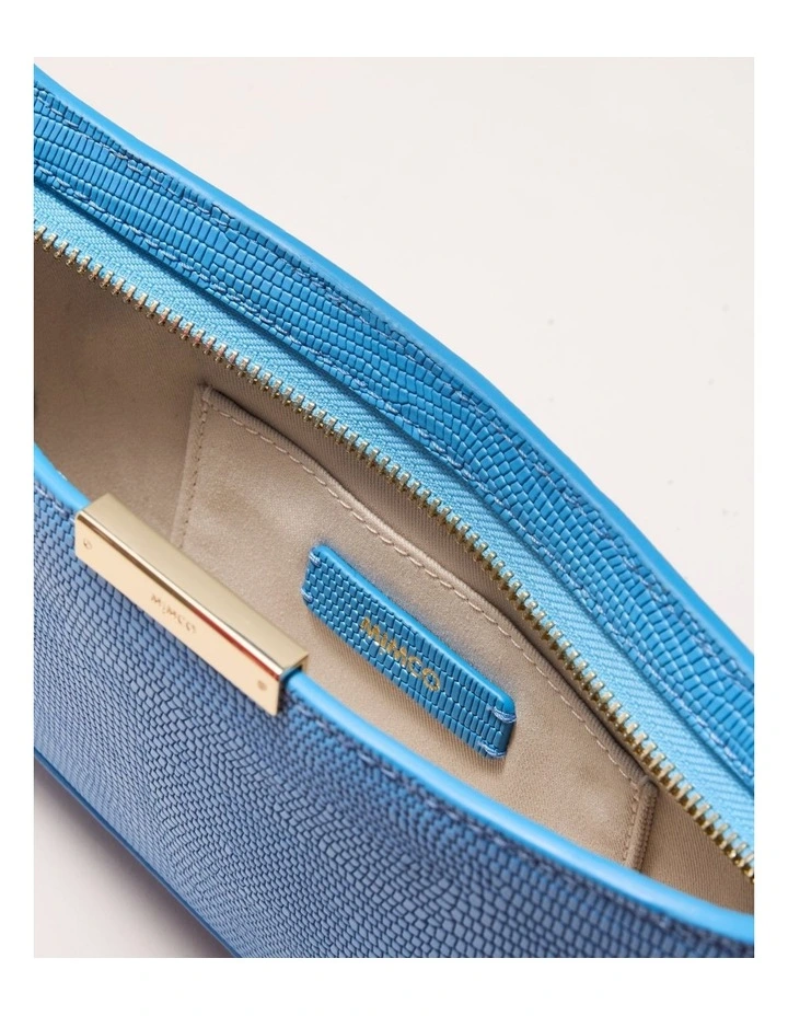 Cove Slim Shoulder Bag Bags Leather in Azure image 7