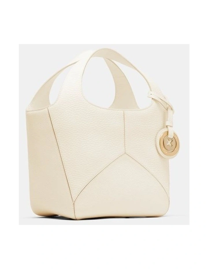 Calypso Mini Tote Bag Bags Leather in Off White image 3