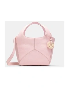 Calypso Mini Tote Bag Bags Leather in Pink Mist