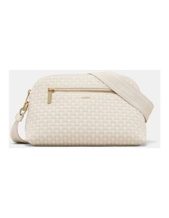 Squad Woven Crossbody Bag Bags Non Leather in Off White