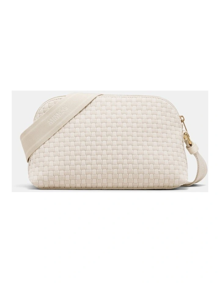 Squad Woven Crossbody Bag Bags Non Leather in Off White image 4