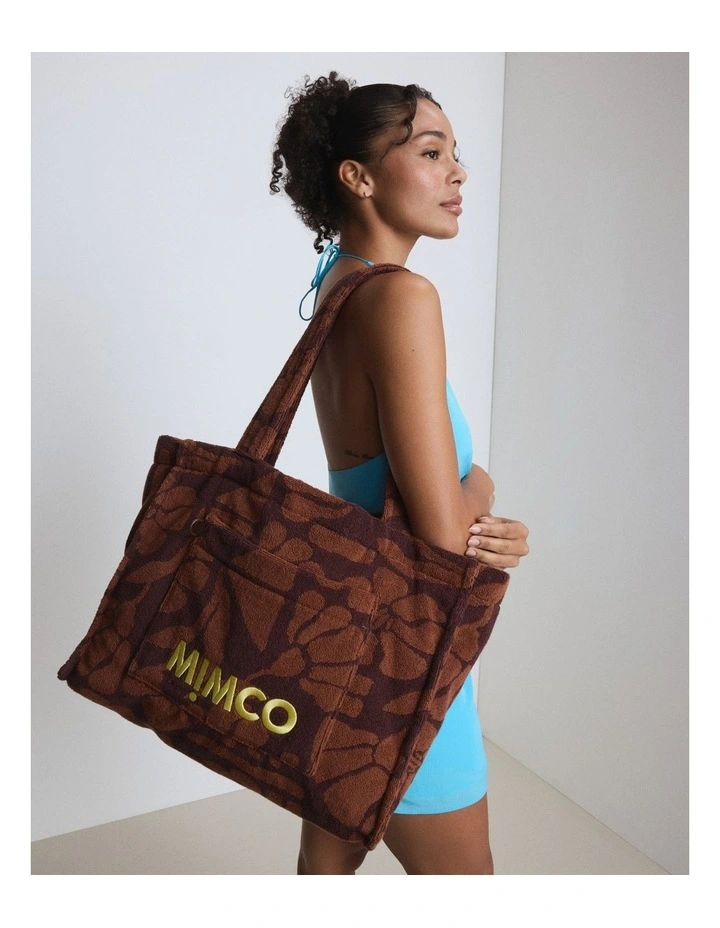 Skye Beach Tote Bag Bags Non Leather in Chocolate image 4