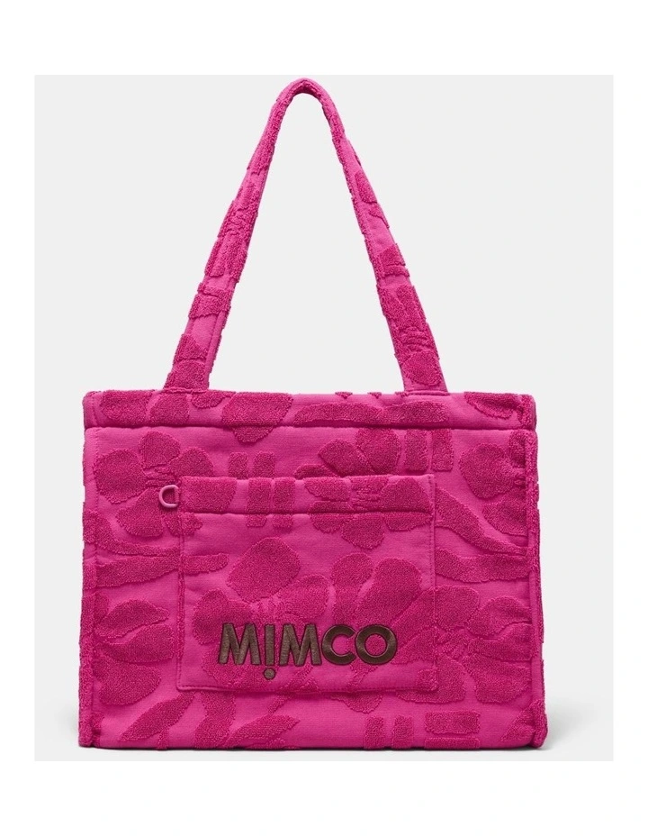 Skye Beach Tote Bag Bags Non Leather in Fuchsia image 1