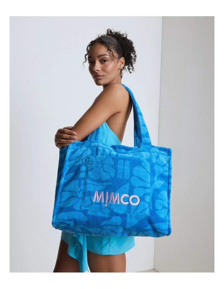 Skye Beach Tote Bag Bags Non Leather in Azure image 4