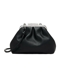 Mila Mini Shoulder Purse Bags Non Leather in Black