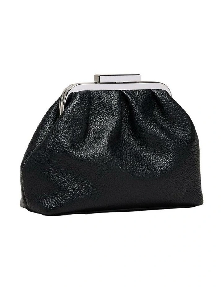 Mila Mini Shoulder Purse Bags Non Leather in Black image 3