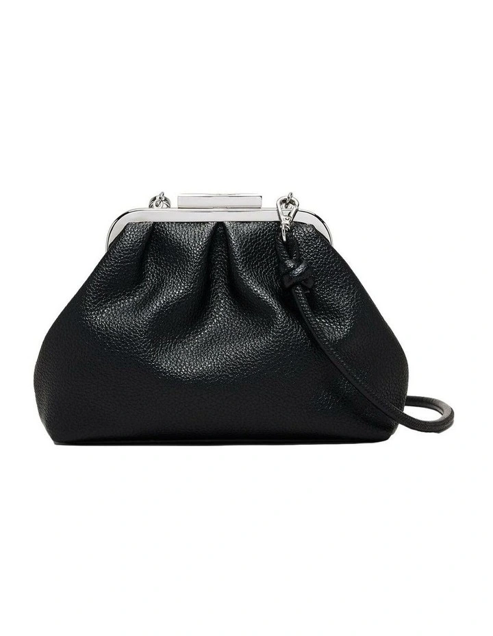 Mila Mini Shoulder Purse Bags Non Leather in Black image 5
