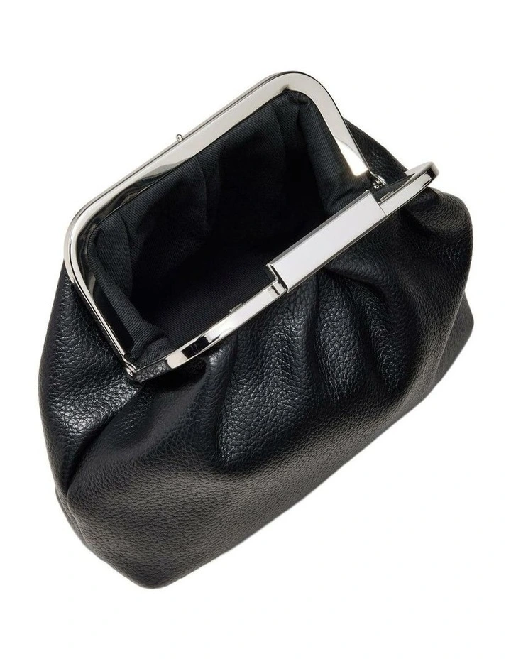 Mila Mini Shoulder Purse Bags Non Leather in Black image 7