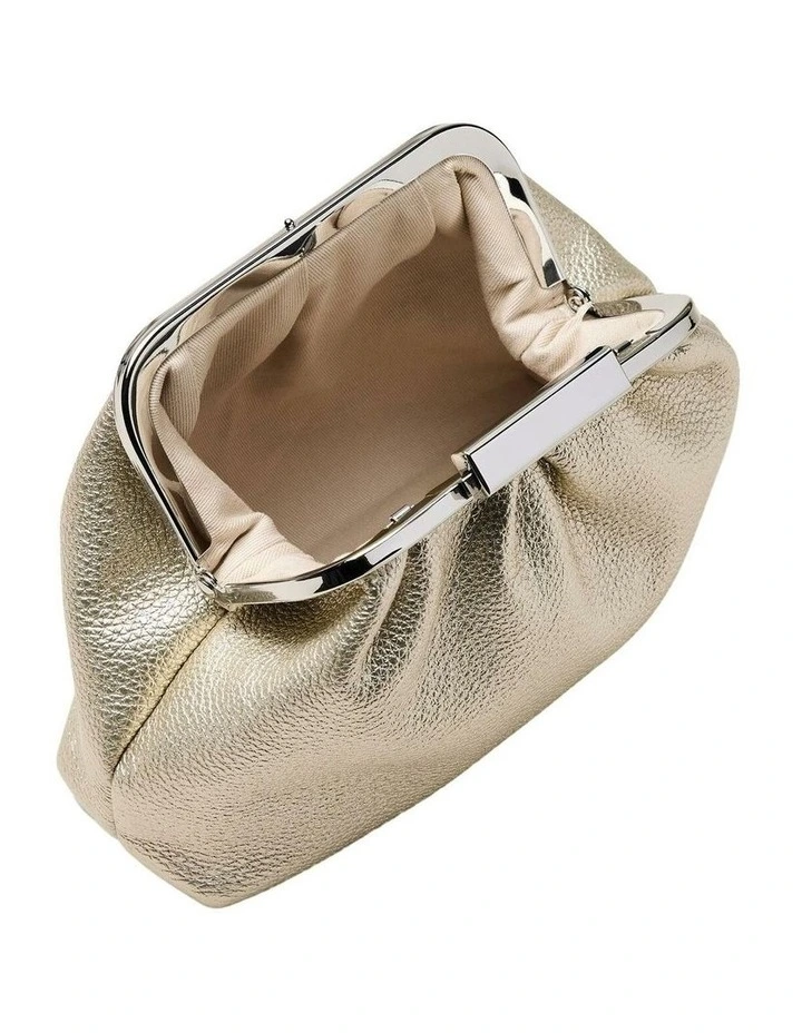 Mila Mini Shoulder Purse Bags Non Leather in Light Gold image 5
