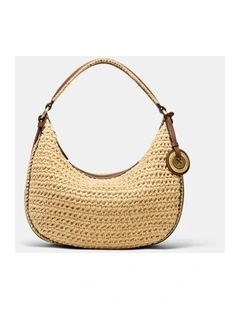 Luna Crescent Bag Bags Leather in Natural