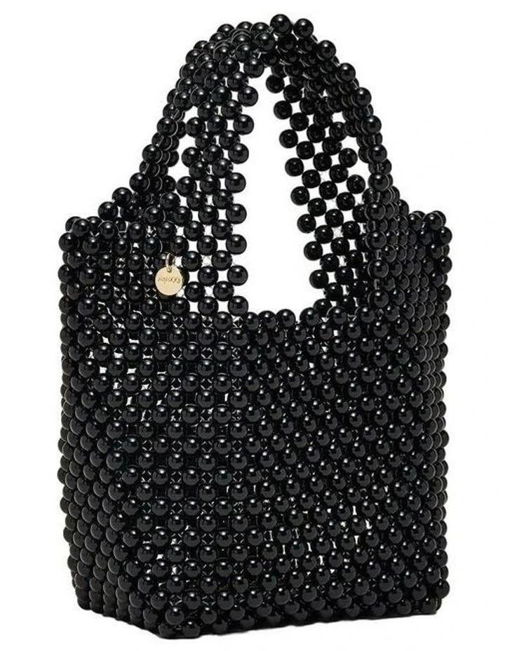 Amelie Beaded Mini Bag Bags Non Leather in Black image 3