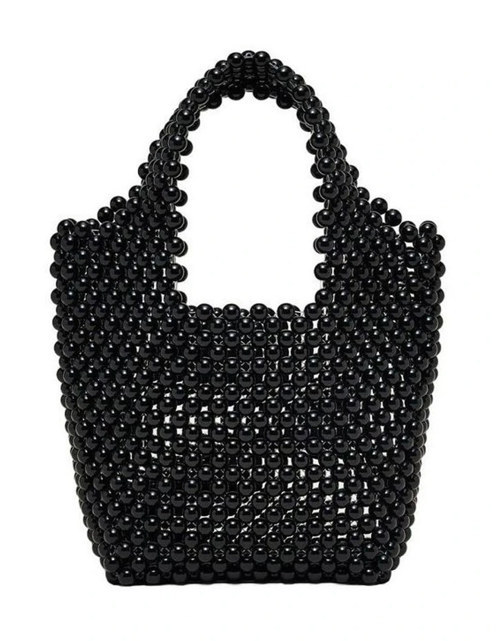 Amelie Beaded Mini Bag Bags Non Leather in Black image 5
