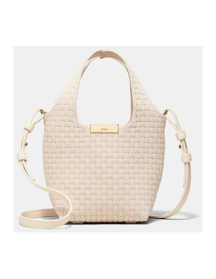 Amelie Mini Grab Crossbody Bag Bags Non Leather in Off White image 1