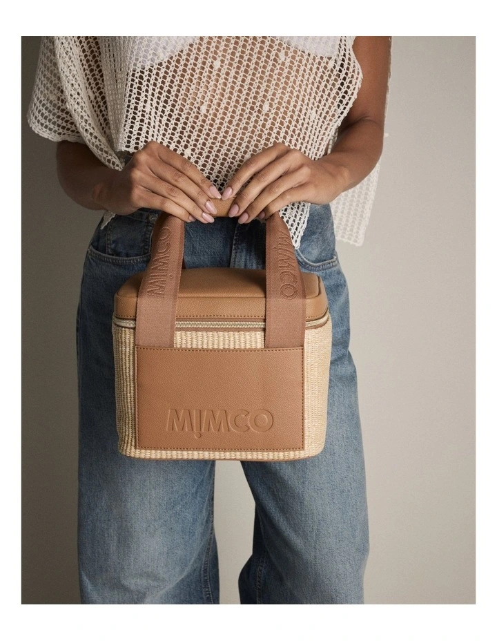 Patch Mini Cooler Bag Bags Non Leather in Natural image 2