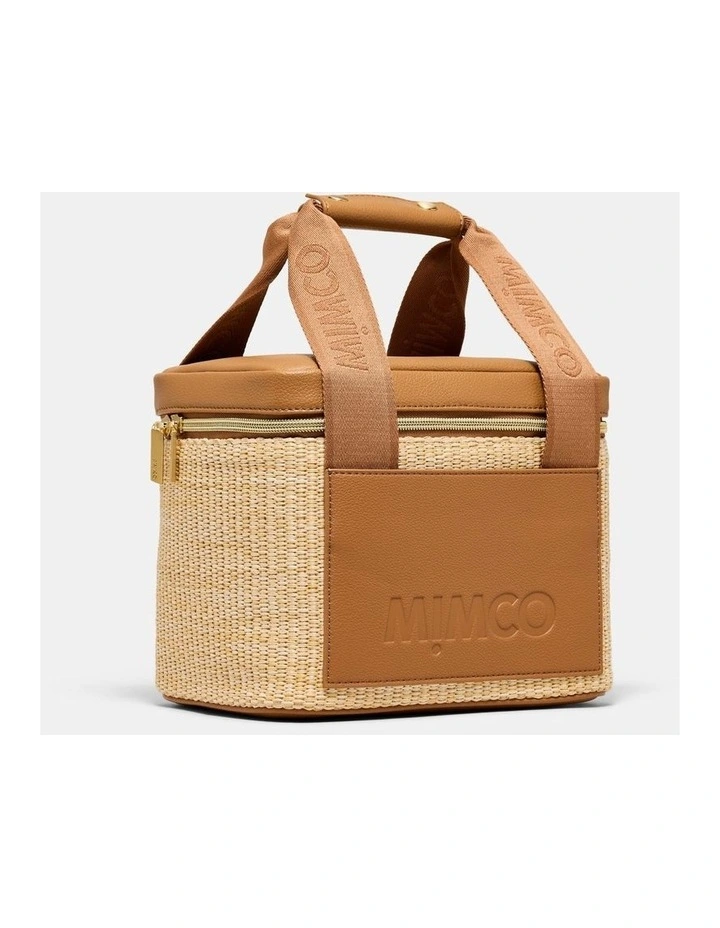 Patch Mini Cooler Bag Bags Non Leather in Natural image 3