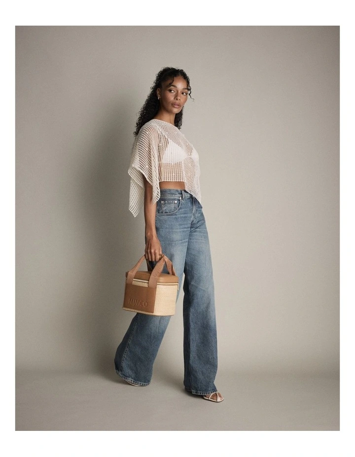 Patch Mini Cooler Bag Bags Non Leather in Natural image 4