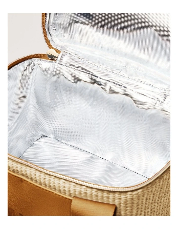 Patch Mini Cooler Bag Bags Non Leather in Natural image 7