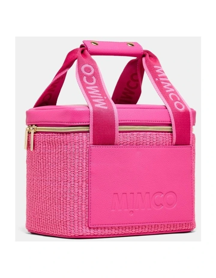 Patch Mini Cooler Bag Bags Non Leather in Fuchsia image 2